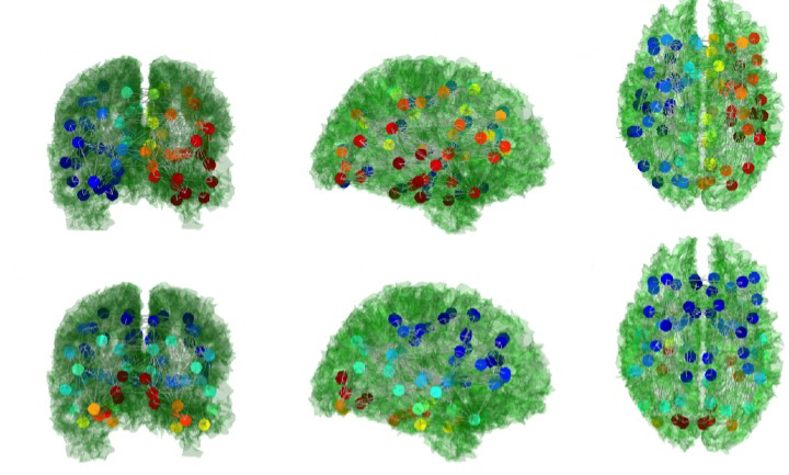 eigenmodes of the brain’s network