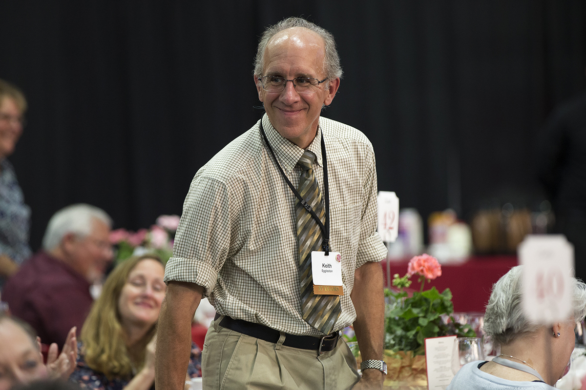 Keith Eggleston, 35-year awardee